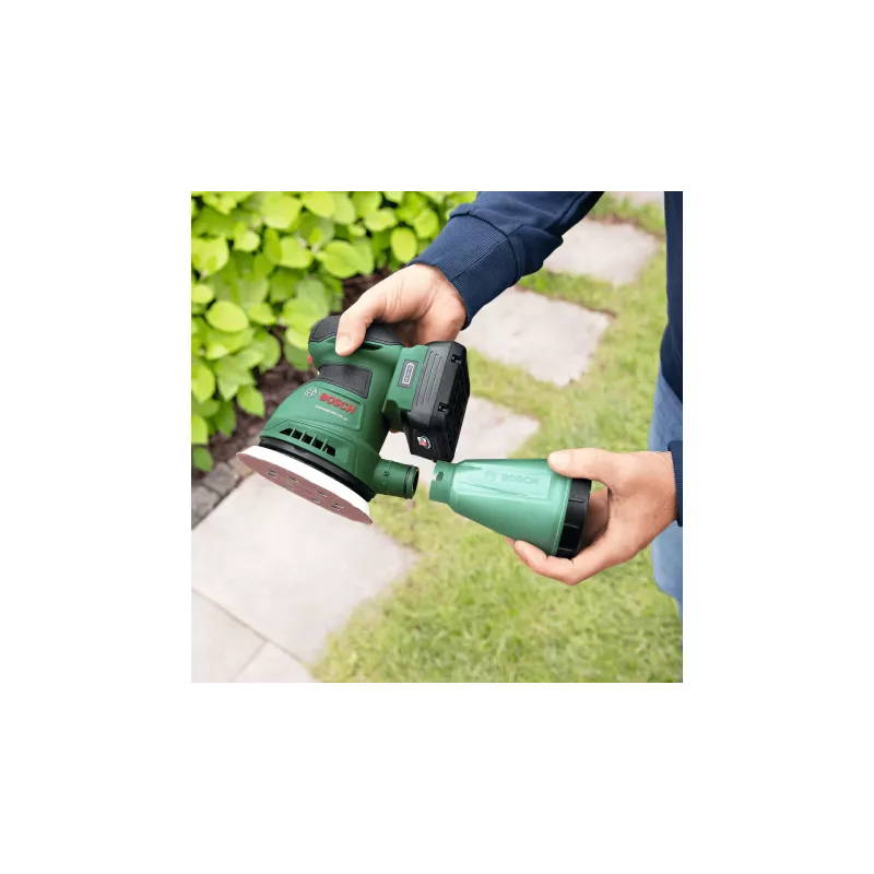 Bosch UniversalOrbit 18V-20 (Baretool), orbitālā slīpmašīna, orbitālā, zaļa, Vācija, akumulators, 18 V