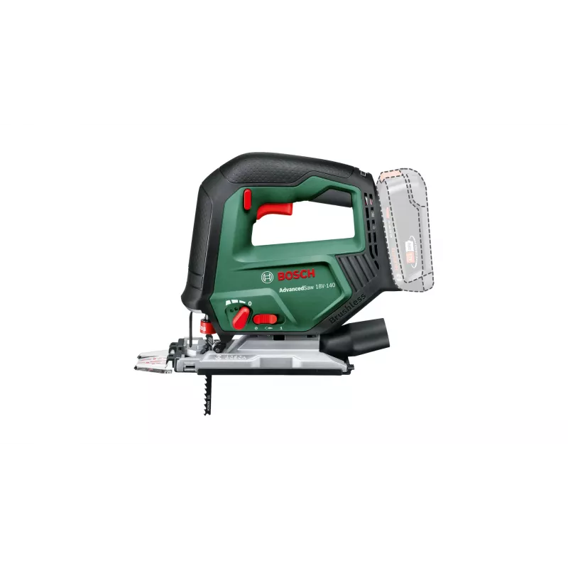 Bosch AdvancedSaw 18V-140 akumulatora figūrzāģis 3000 spm 1,6 kg