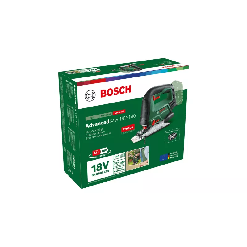 Bosch AdvancedSaw 18V elektriskais figūrzāģis 3000 spm 1.9 kg