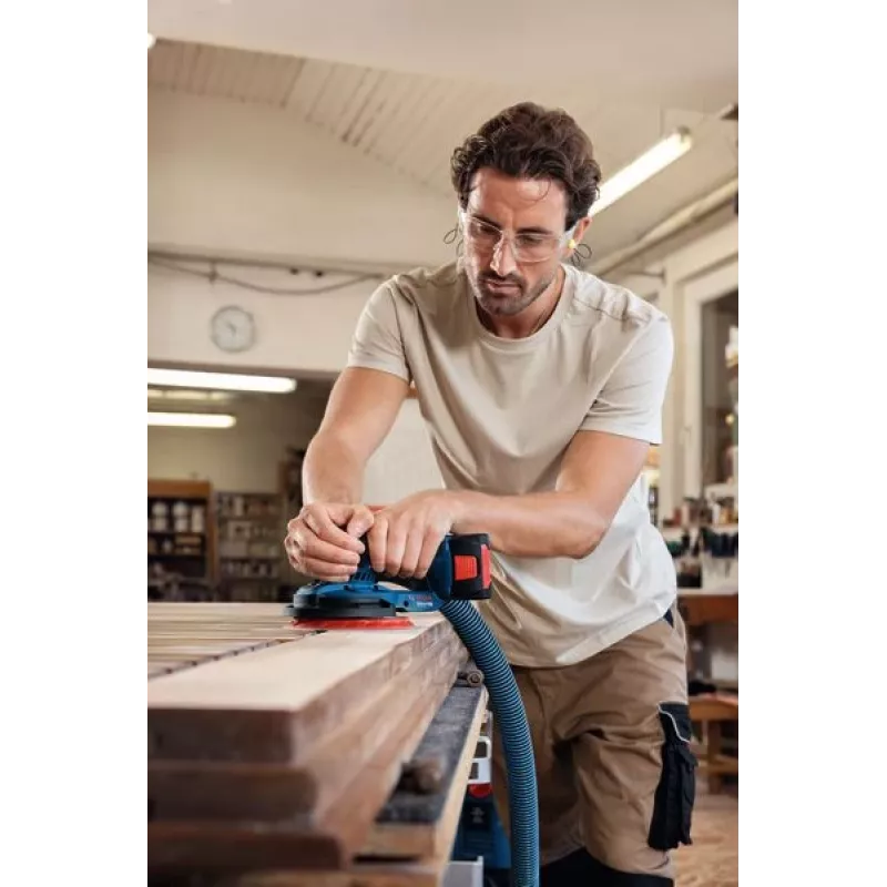Bosch GEX 18V-150-3 Orbitālais slīpmašīna 10000 RPM 20000 OPM Zils