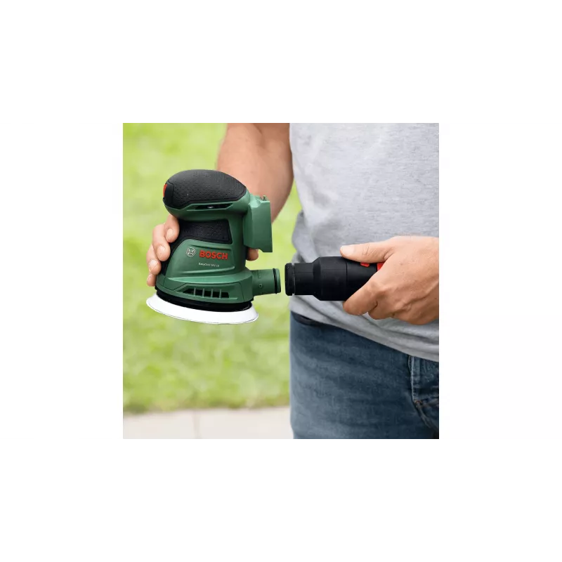 Bosch EasyOrbit 18V-10 orbitālais slīpmašīna 23000 OPM melna, zaļa