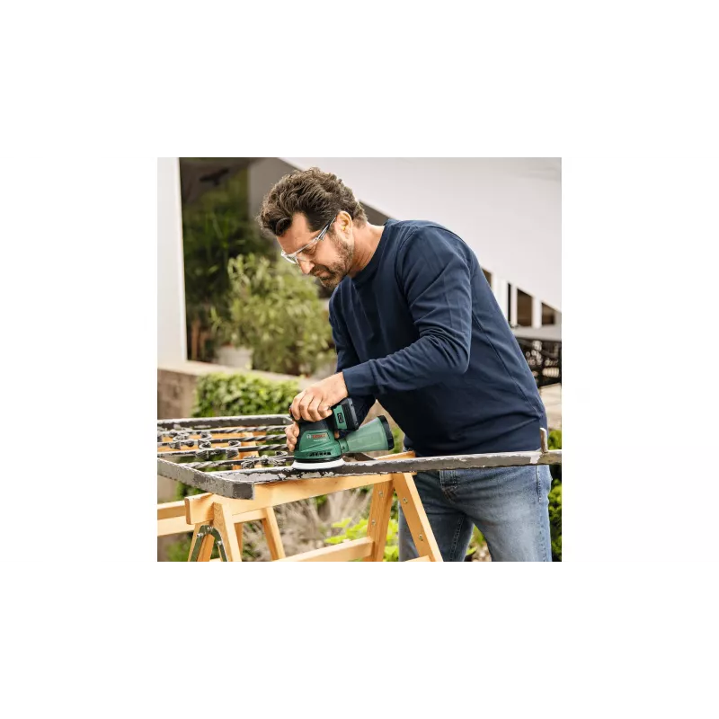 Bosch UniversalOrbit 18V-20 orbitālais slīpmašīna 23000 OPM Melns, Zaļš