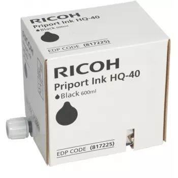 Ricoh Melns ink Box tonera kasetne 1 gab. Saderīgs
