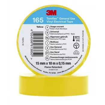 3M 165YL1E elektriskā lente 1 gab.