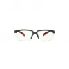 3M S2001SGAF-RED aizsargbrilles Aizsargbrilles Plastmasa Pelēks, Sarkans