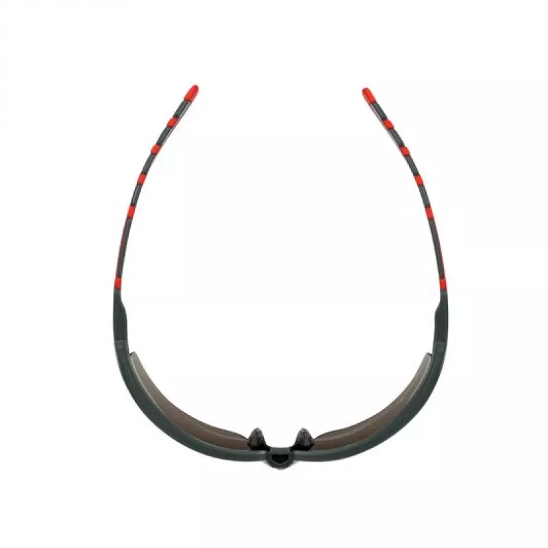 3M S2002SGAF-RED drošības brilles Aizsargbrilles Plastmasa Pelēks, Sarkans