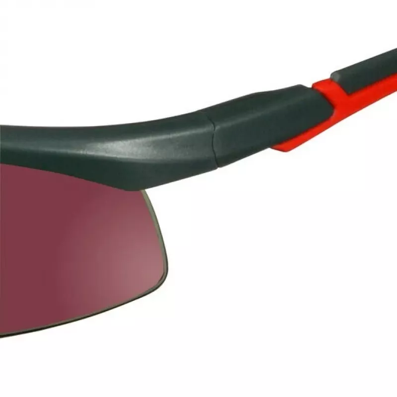 3M S2024AS-RED aizsargbrilles Aizsargbrilles Plastmasa Pelēka, Sarkana