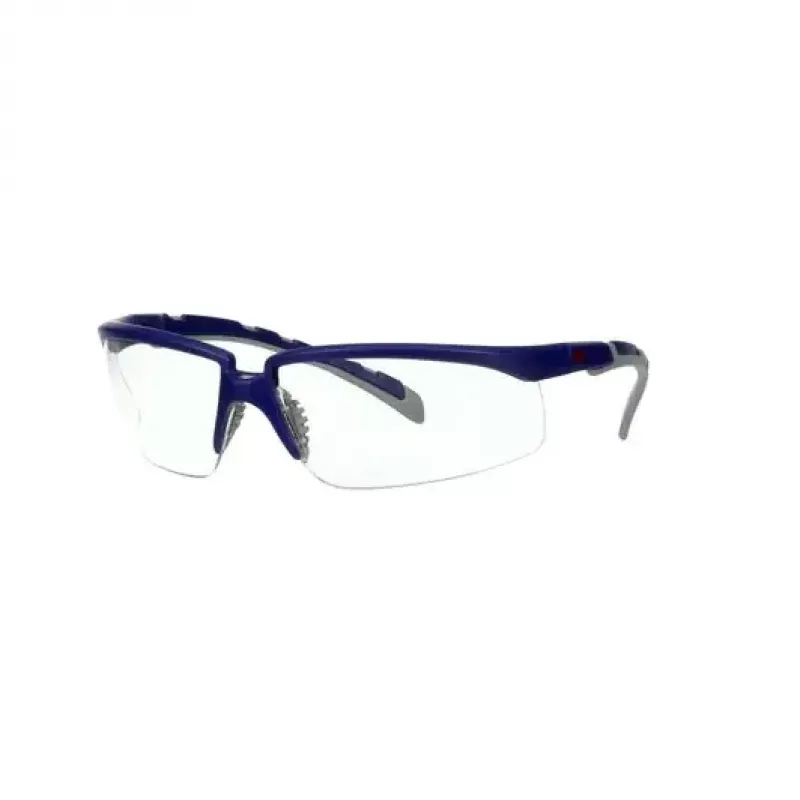 3M S2001ASP-BLU safety eyewear Safety glasses Plastic Blue, pelēka