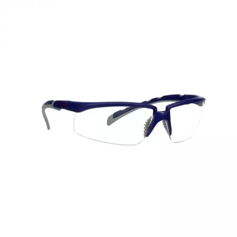 3M S2001ASP-BLU safety eyewear Safety glasses Plastic Blue, pelēka