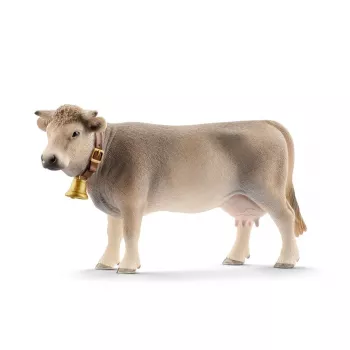 schleich FARM WORLD Braunvieh govs, 3 gadi, Lauku sēta, Lauku dzīvnieki / lauku sētas rotaļlietas, Daudzkrāsaina, Plastmasa, 1 gab.