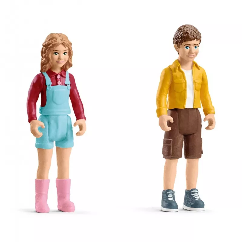 schleich FARM WORLD Piedzīvojumu koku māja, Lauku sēta, Lauku dzīvnieki / lauku rotaļlietas, 3 gadi, Daudzkrāsains, Plastmasa