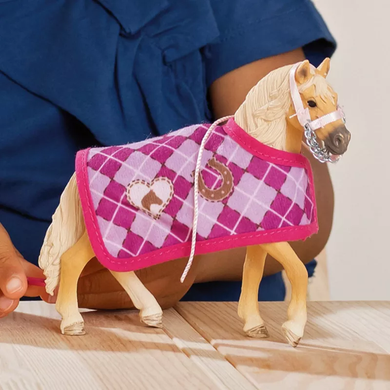 schleich HORSE CLUB Sofijas modes darinājums, Zirgi, 5 gadi, Brūna, Rozā