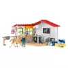 schleich Veterinārārsta prakse ar mājdzīvniekiem, Lauku sēta, Lauku dzīvnieki / lauku rotaļlietas, 3 gadi, Daudzkrāsains