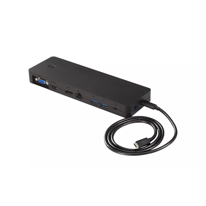 Fujitsu S26391-F1667-L100 klēpjdatora dokstacija/porta replikators, vadu, USB 3.2 Gen 1 (3.1 Gen 1) Type-C, melns