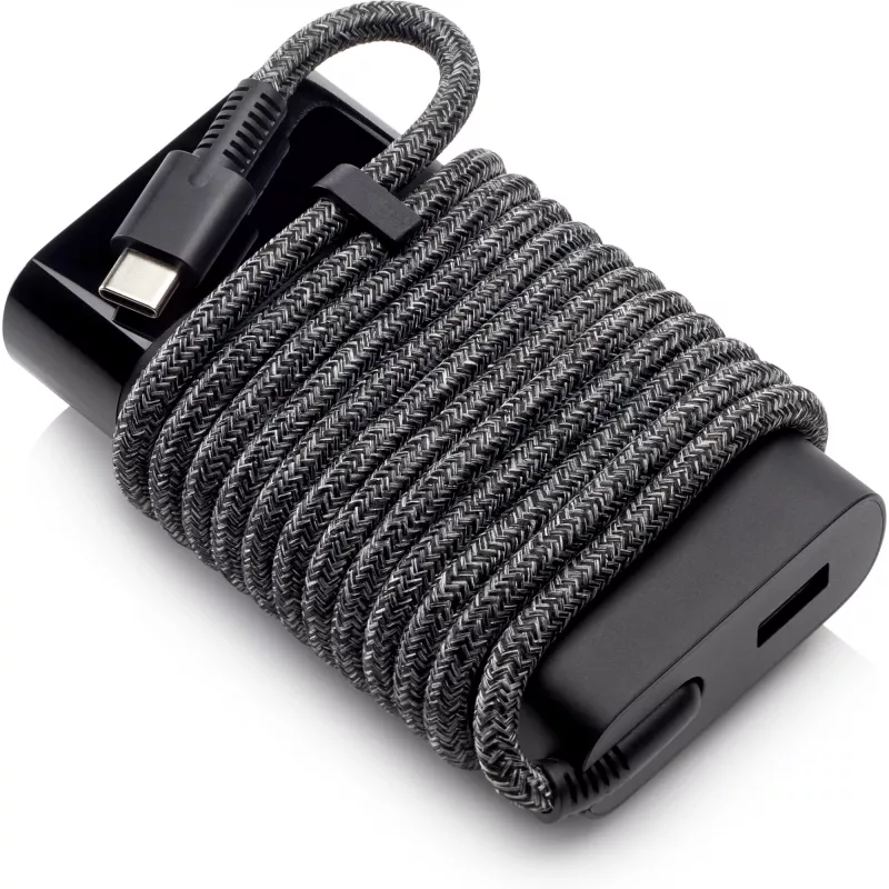 HP 65 W USB-C plāns ceļojumu barošanas adapteris, klēpjdatoram, universāls, 90 V, 47 - 63 Hz, 65 W, 20 V