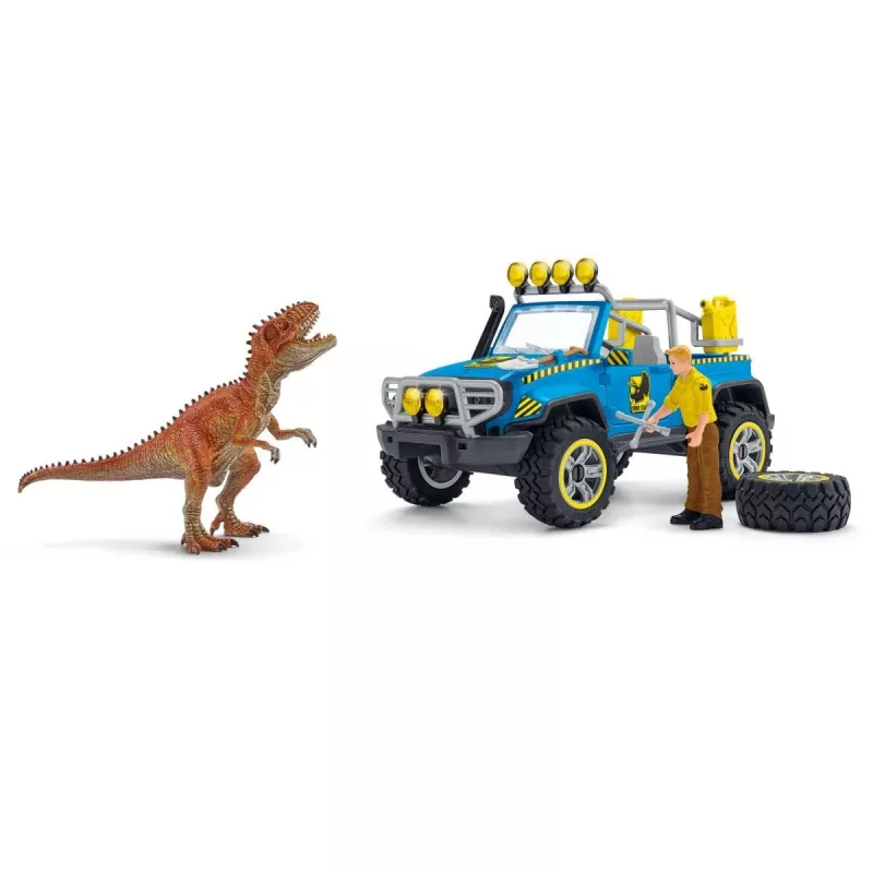 schleich Dinosaurs Apvidus auto ar dinozauru priekšposteni