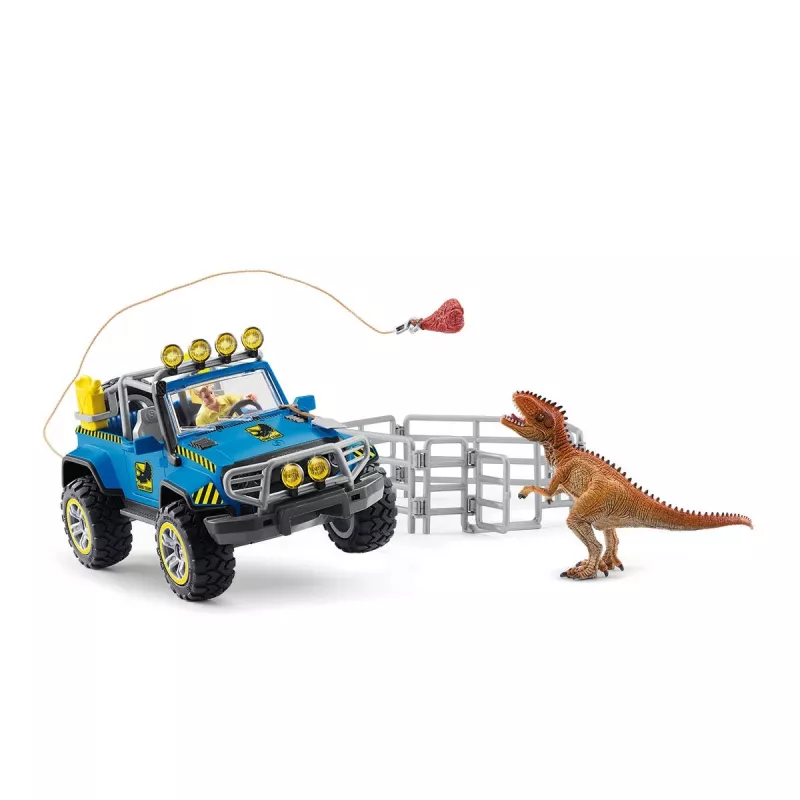 schleich Dinosaurs Apvidus auto ar dinozauru priekšposteni