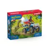 Rotaļlietu komplekts Schleich Dinosaurs Quad Escape from Velociraptor