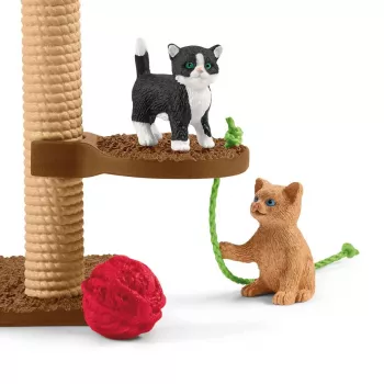 Playset Schleich FARM WORLD Rotaļu laiks mīļiem kaķiem