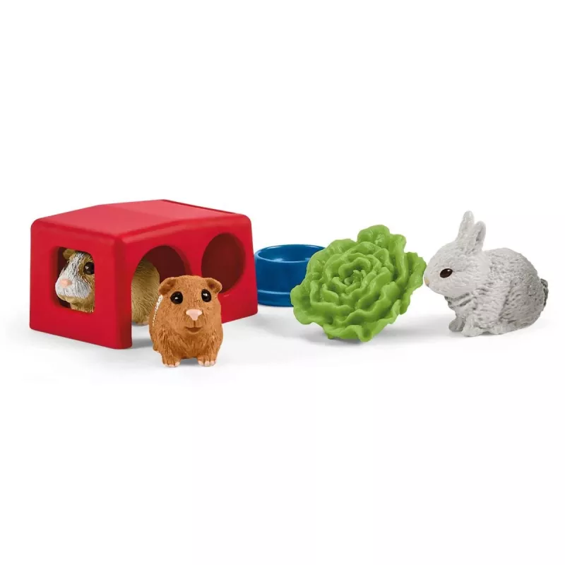 Trušu un jūrascūciņu būda Schleich FARM WORLD 42500