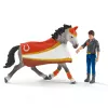 Rotaļlietu komplekts Schleich HORSE CLUB Mia's vaulting riding set