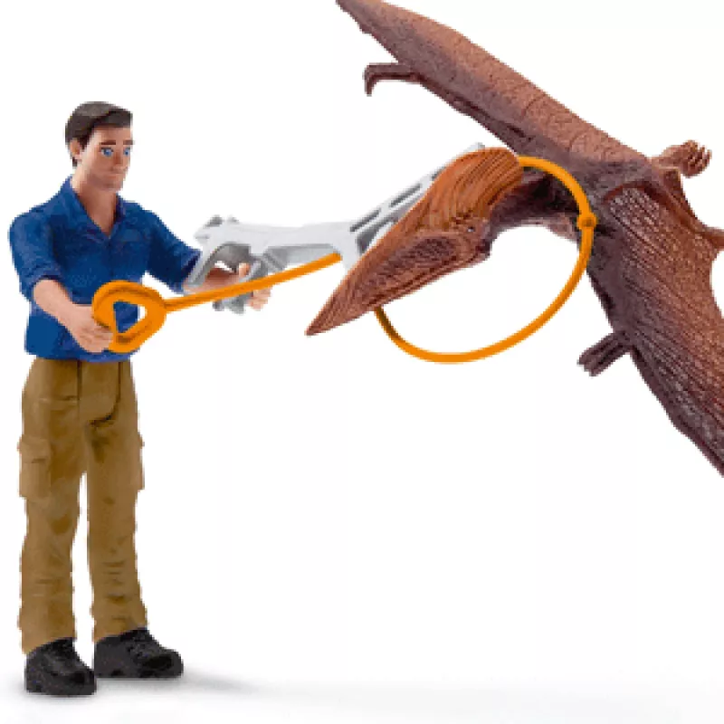 Rotaļlietu komplekts Schleich Dinosaurs Jetpack Chase