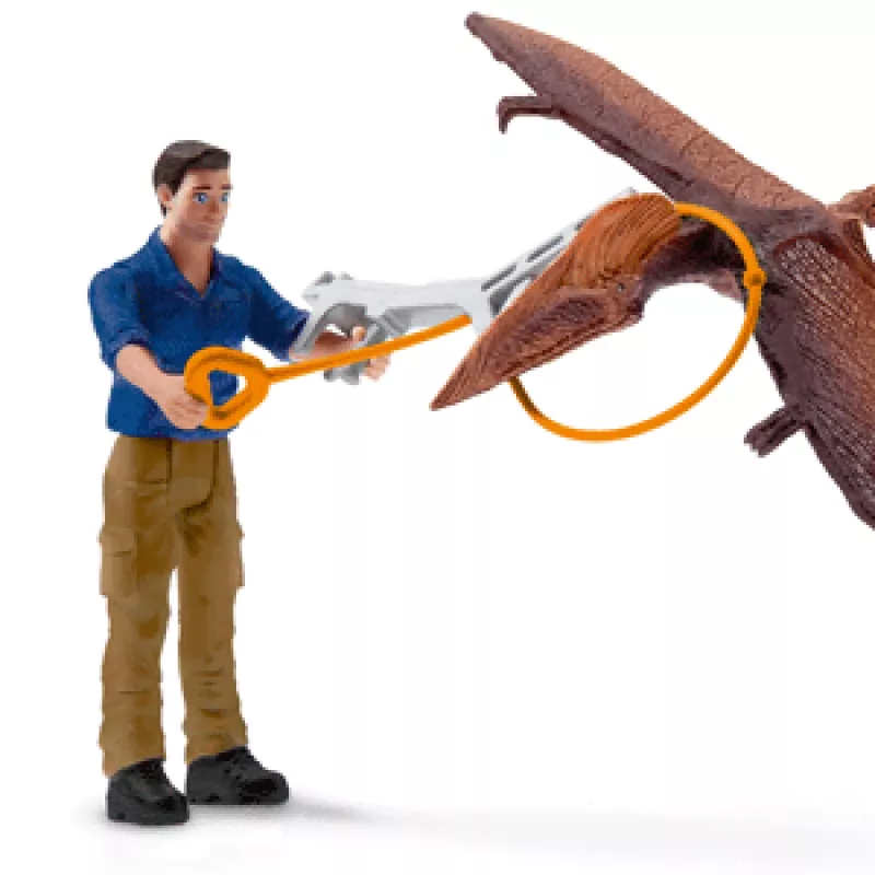 Rotaļlietu komplekts Schleich Dinosaurs Jetpack Chase