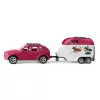Piedzīvojumu/Action Schleich HORSE CLUB Zirgu piedzīvojumi ar automašīnu un piekabi