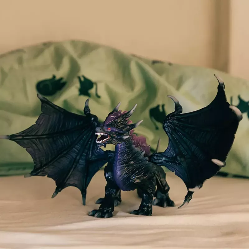 Schleich ELDRADOR CREATURES Ēnu pūķis, melns/violets 70152