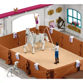 schleich Riding Arena Peppertree, Piedzīvojumu/Action, Jāšanas turnīrs, Zirgi, 5 gadi, Daudzkrāsains, Plastmasa