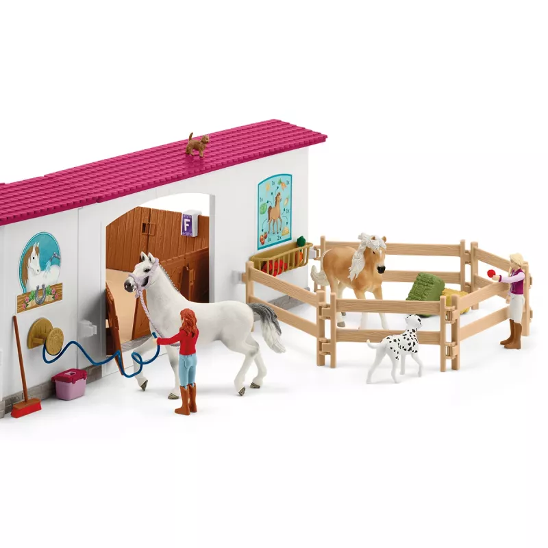 schleich Riding Arena Peppertree, Piedzīvojumu/Action, Jāšanas turnīrs, Zirgi, 5 gadi, Daudzkrāsains, Plastmasa