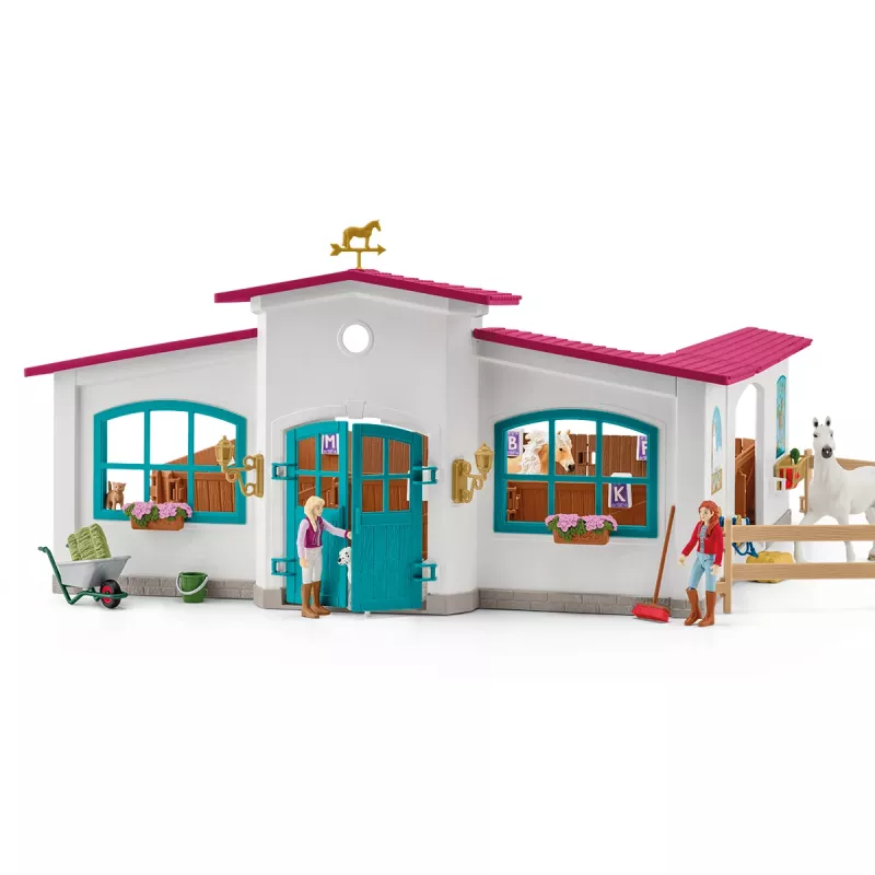 schleich Riding Arena Peppertree, Piedzīvojumu/Action, Jāšanas turnīrs, Zirgi, 5 gadi, Daudzkrāsains, Plastmasa