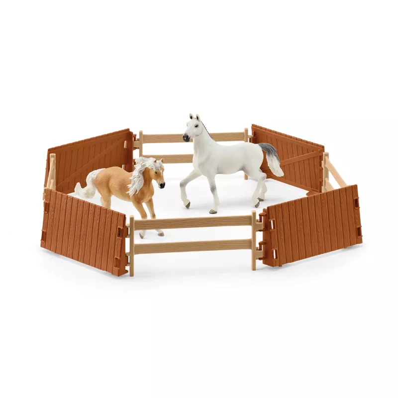 schleich Riding Arena Peppertree, Piedzīvojumu/Action, Jāšanas turnīrs, Zirgi, 5 gadi, Daudzkrāsains, Plastmasa