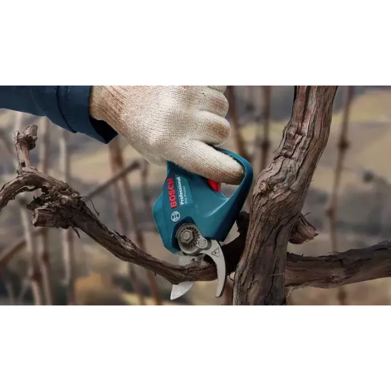 Bosch Pro Pruner Professional bezvada zāles šķēres 2,5 cm 12 V litija jonu (Li-Ion) Melna, Zila