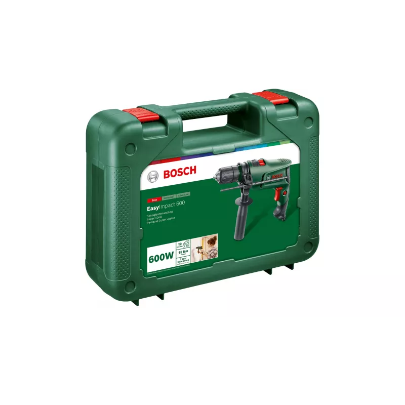 Bosch EasyImpact 600 3000 RPM 1,7 kg Melns, Zaļš