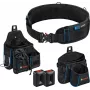 Bosch 1.600.A02.65P, Darbarīku josta, Melna, Sprādze, 5 gab.