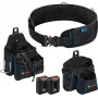 Bosch 1.600.A02.65R, jostas instrumentu josta, Melna, Sprādze, 5 gab.