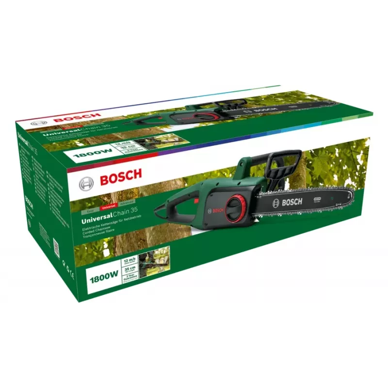 Bosch 0 600 8B8 304 ķēdes zāģis 1800 W zaļš