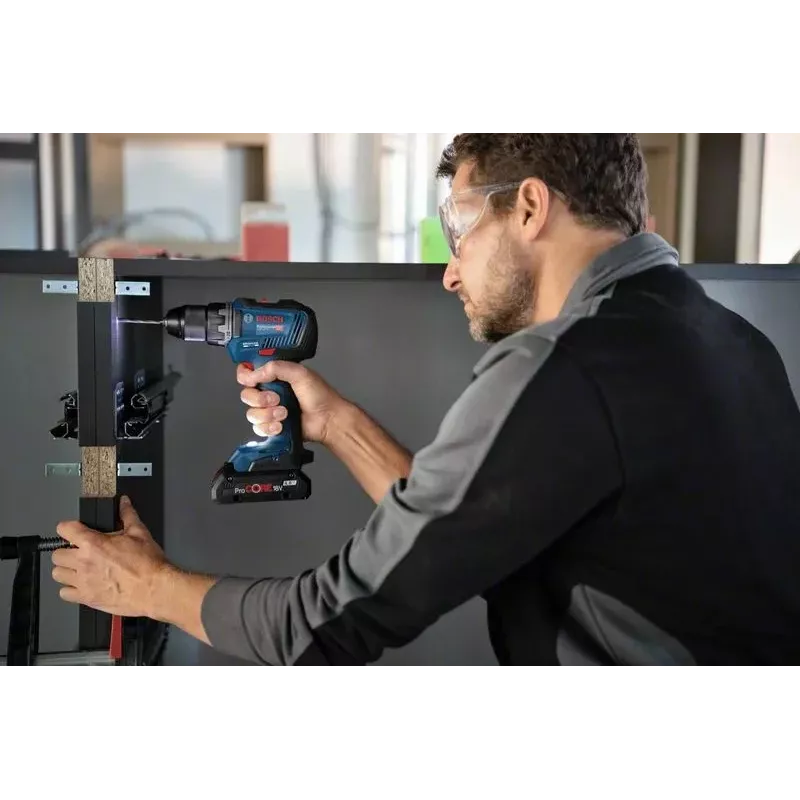 Bosch GSR 18V-55 1800 RPM 1 kg Melna, Zila