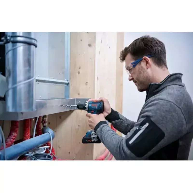 Bosch GSR 18V-90 C 2100 RPM 1.1 kg Melns, Zils