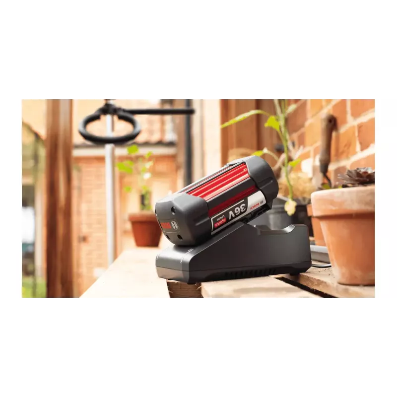 Baterijas un lādētāja komplekts Bosch GBA 36V 4.0Ah + AL 36V-20, Li‑Ion, 36 V 4.0 Ah