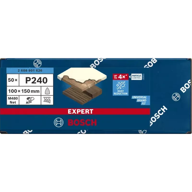 Slīpēšanas tīkliņš Bosch Expert M480 50 gab.