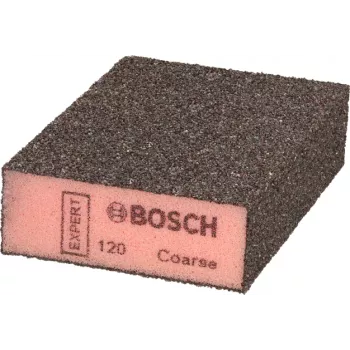 Slīpēšanas sūklis Bosch 2608901678 Combi Block roku slīpēšanai kokam un krāsai, noapaļota mala un asa puse, Bosch Surface Structure