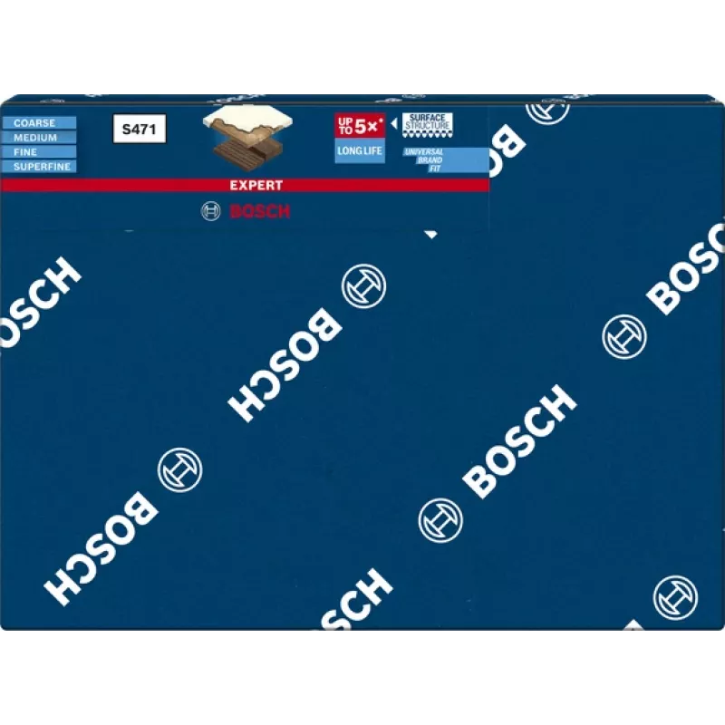 Slīpēšanas sūklis Bosch 2608901678 Combi Block roku slīpēšanai kokam un krāsai, noapaļota mala un asa puse, Bosch Surface Structure