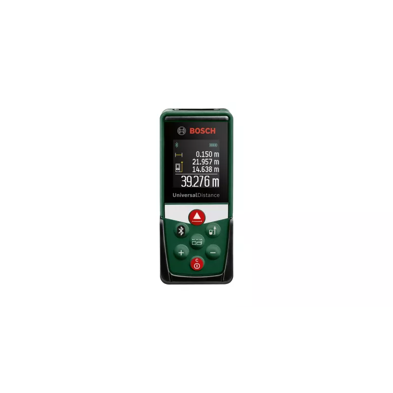 Lāzera attāluma mērītājs Bosch UniversalDistance 40C — diapazons 40 m, precizitāte 1 mm