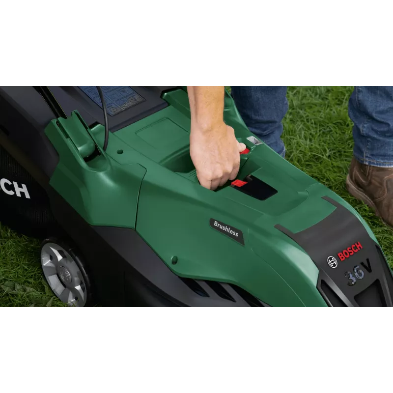 Akumulatora zāles pļāvēja lādētājs Bosch AdvancedRotak 36V-44-750 – 36V lādētājs Bosch akumulatoram