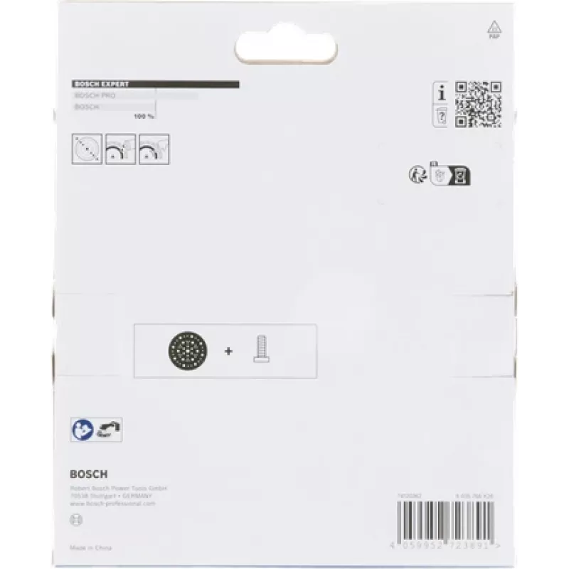 Bosch 2 608 001 115 slīpmašīnas piederums 1 gab. Slīpēšanas disks