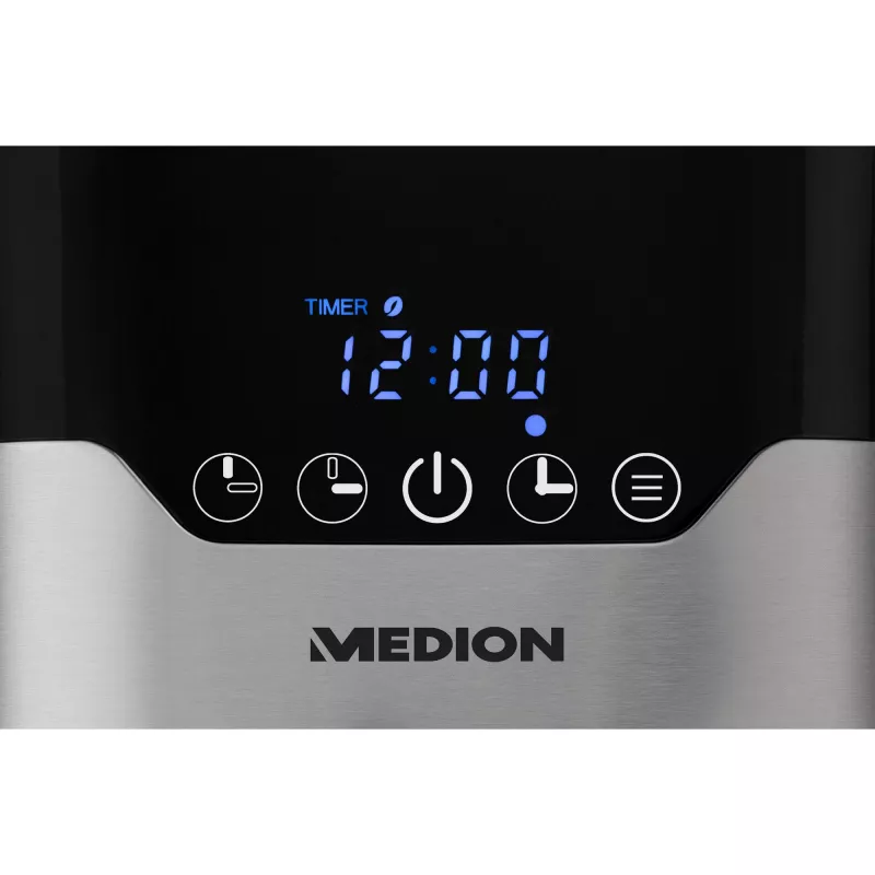 MEDION MD 18458 pusautomātiskais pilienveida kafijas automāts 1.2 L