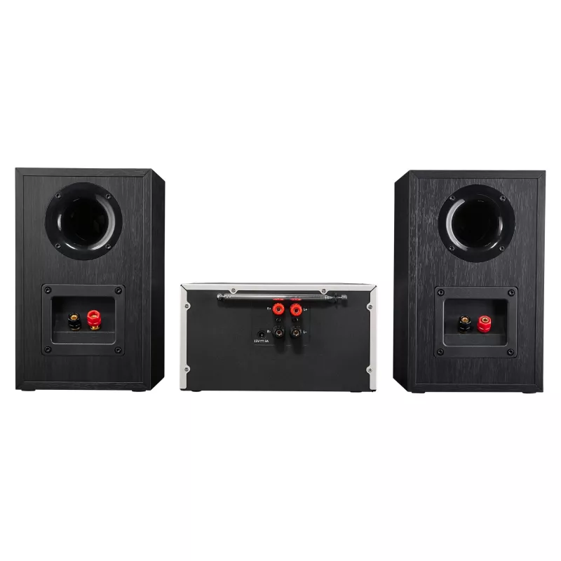 MEDION LIFE P85003 mājas audio mikrosistēma 30 W Melns, Sudraba