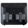 MEDION LIFE P20 Double 8,7 L 2600 W karstā gaisa fritieris melns